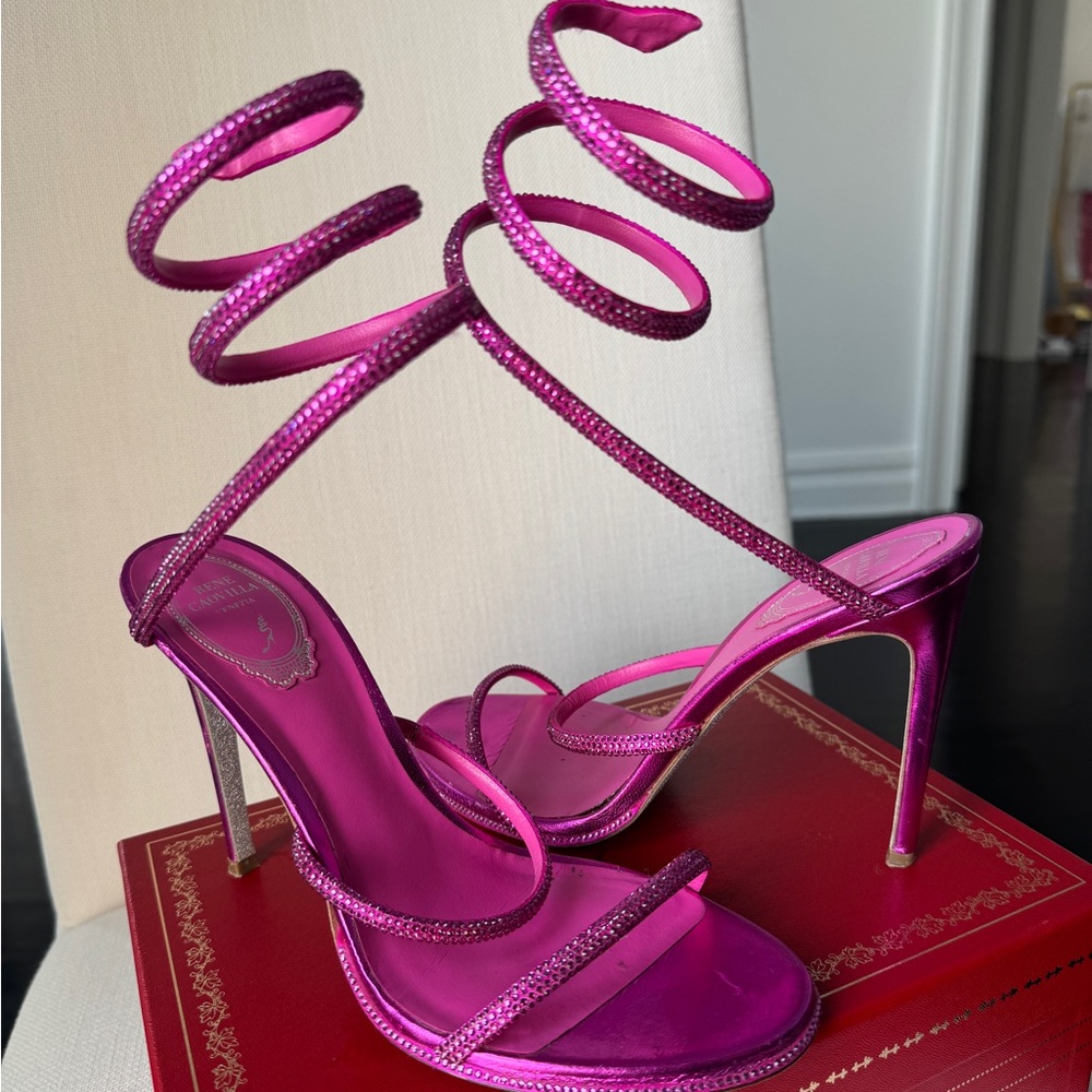 Original Rene Caovilla shoes 39,5  with box